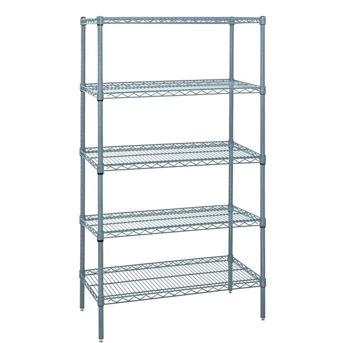 5 Shelf Starter Kit Gray 74 in D79846