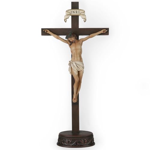 24" H Catholic Crucifix Wall Cross X91207