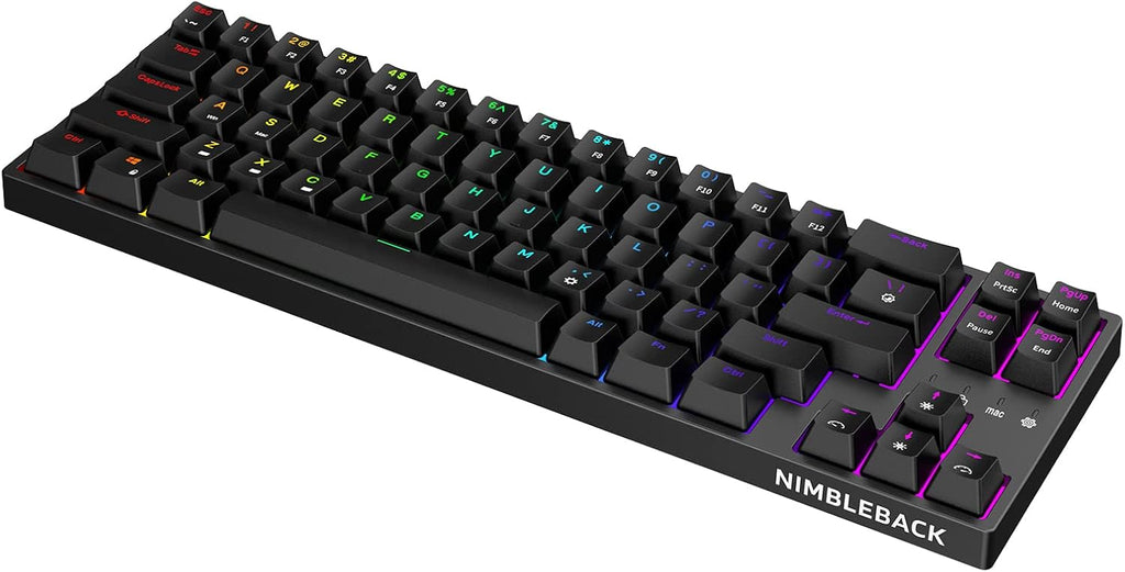White 65% Mechanical Keyboard with Hot-Swappable Brown Switch W359