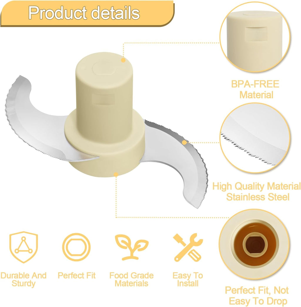 Main Stainless Steel Chopping Blade for Food Processor V408