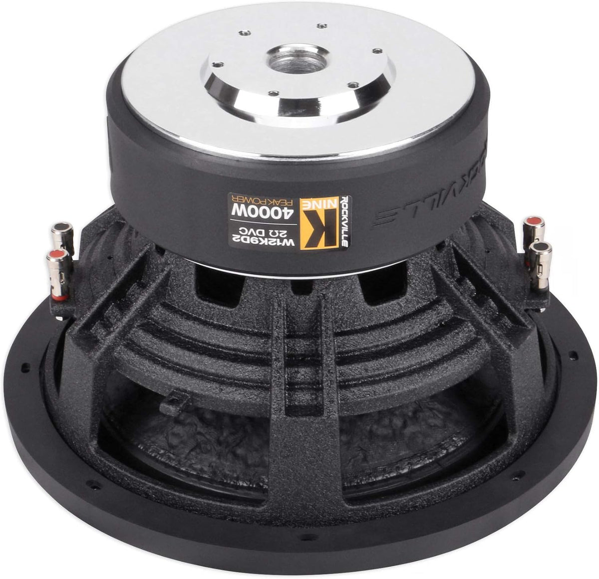 12 8000 Watt Car Subwoofers + Sealed Sub Box Enclosure N29948