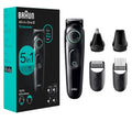 5-in-1 Trimmer for Men with Beard Trimmer, Ear & Nose Trimmer, Hair Clippers, Black H454