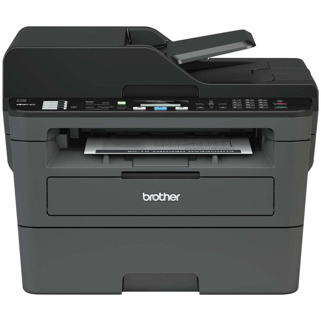 Monochrome Laser All-in-One Printer with Duplex Printing and Wireless Connectivity D820276