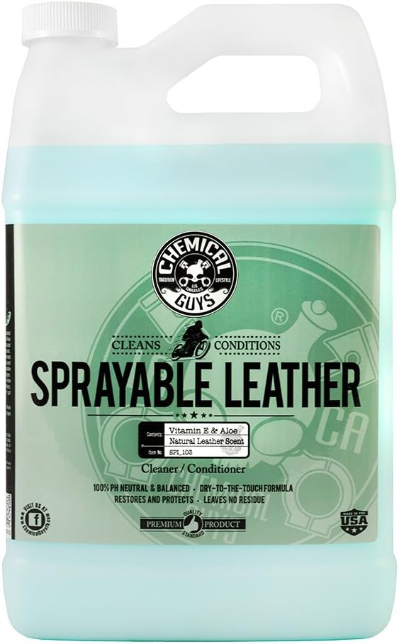 Leather Cleaner and Conditioner 1 Gal Pack of 2 R683