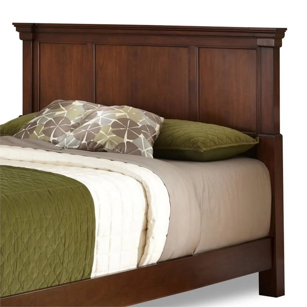 Brown Wood King Headboard L142