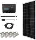 100W Monocrystalline Solar Panel with 30A PWM Charge Controller O95882
