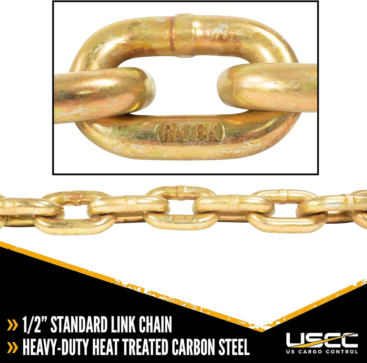 1/2 Inch x 20 Foot Grade 70 Chain Set U3578