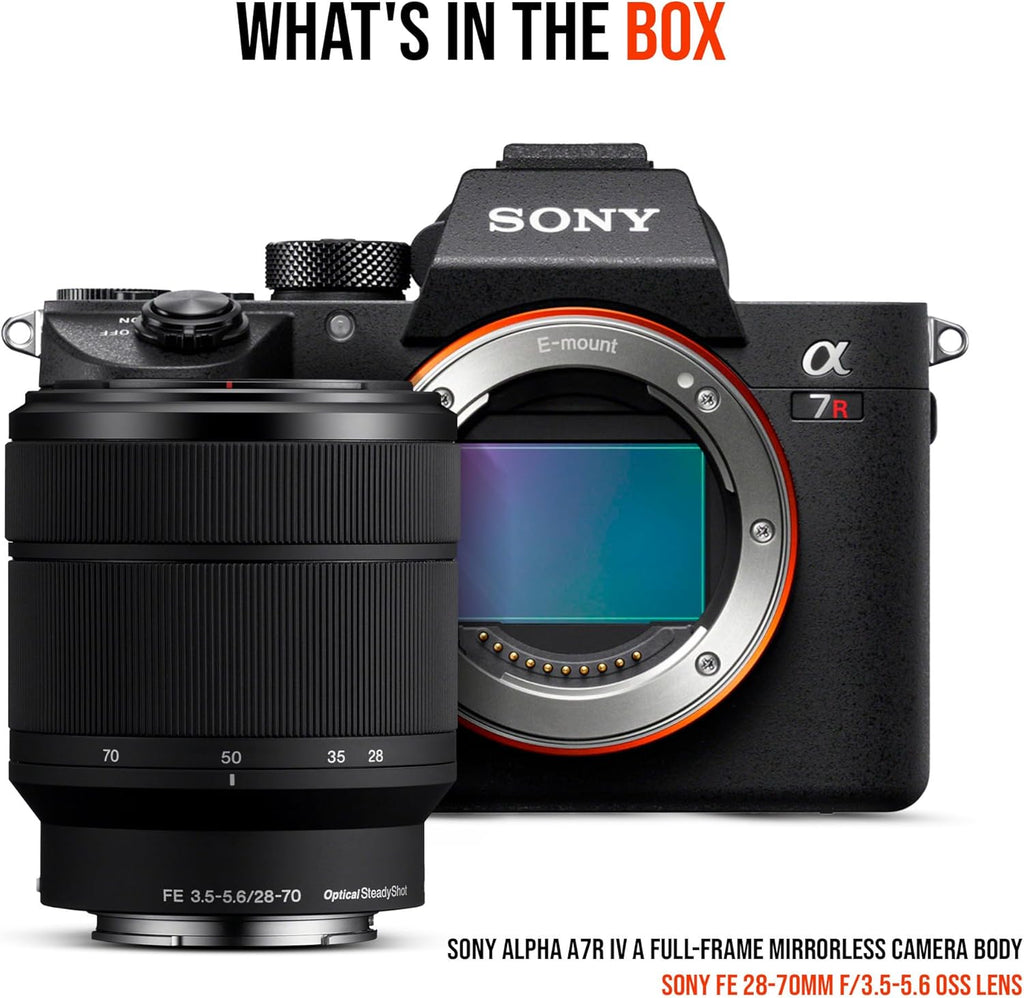 Full-Frame Mirrorless Camera Bundle with 28-70mm Zoom Lens C18064