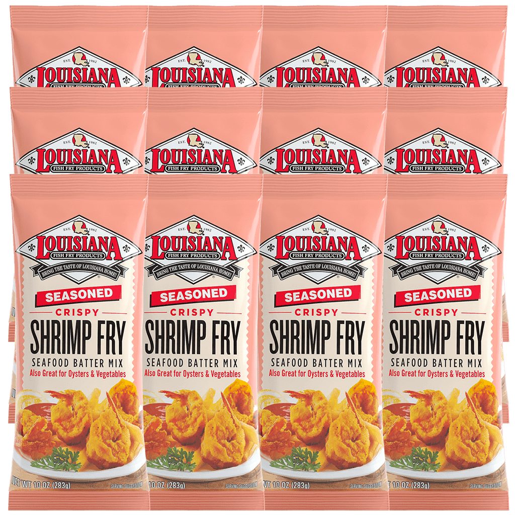 10 oz Pack of 12 Seasoned Shrimp Fry I72014