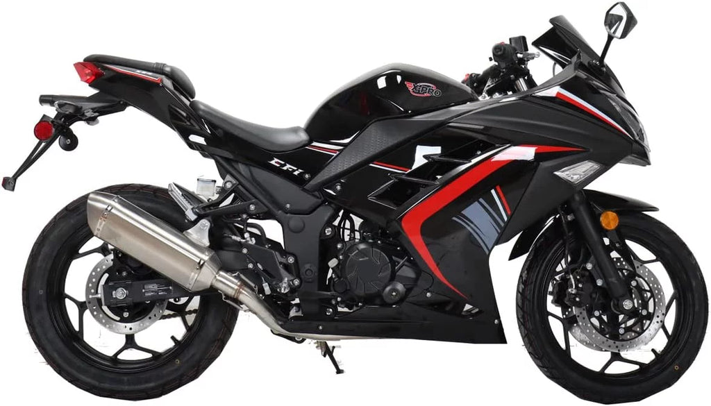 250cc Motorcycle, 6 Manual Transmission Electric Start 17" Wheels V35589