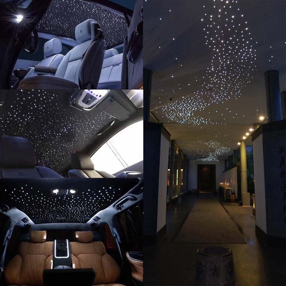 16W RGBW LED Fiber Optic Star Ceiling Light Kit S9841