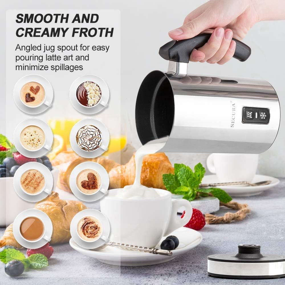 Electric Milk Frother Stainless Steel M4011