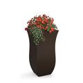 Black 30in Tall Planter with Removable Plug H141