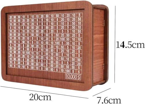 Wooden Money Box Piggy Bank K532088