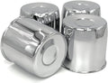 4 Chrome 5.15 Push Through Center Caps C927