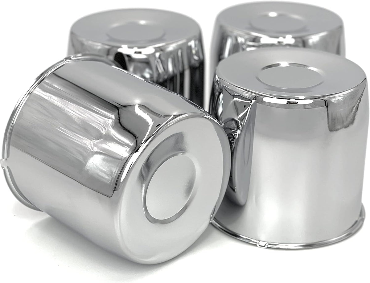 4 Chrome 5.15 Push Through Center Caps C927
