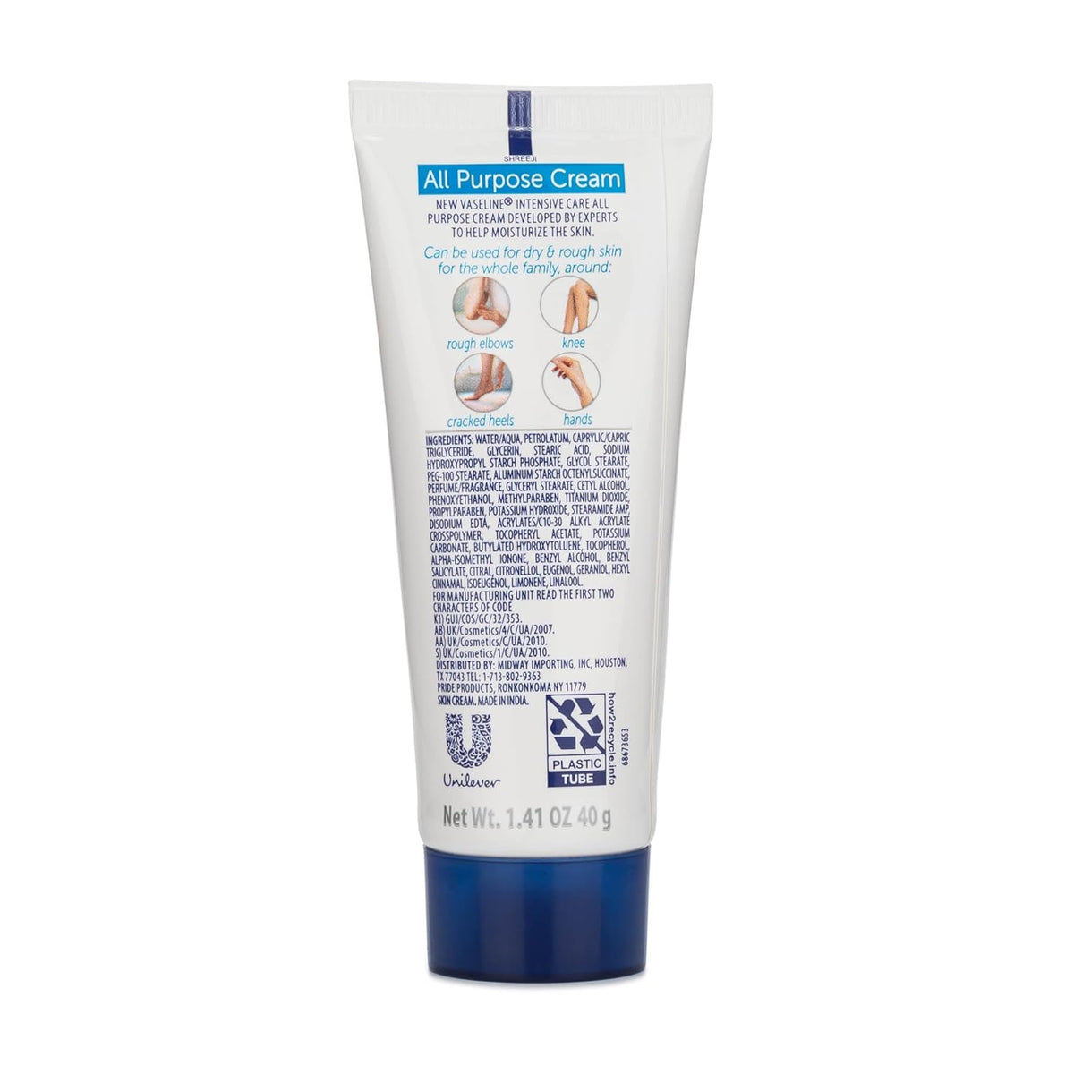 Cracked Skin Relief Cream, 4-Pack, 1.41 FL Oz Each, 4 Tubes N889551