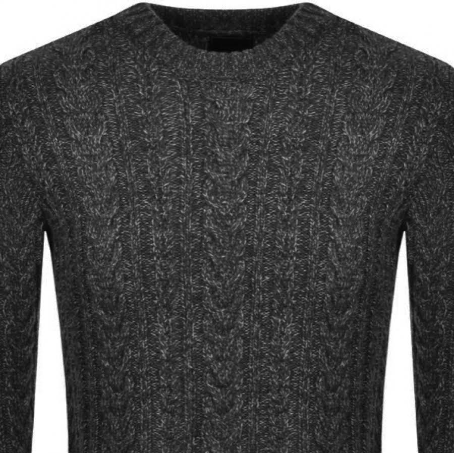 Black Crew Neck Jumper R149289