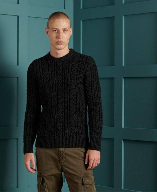 Black Crew Neck Jumper R149289