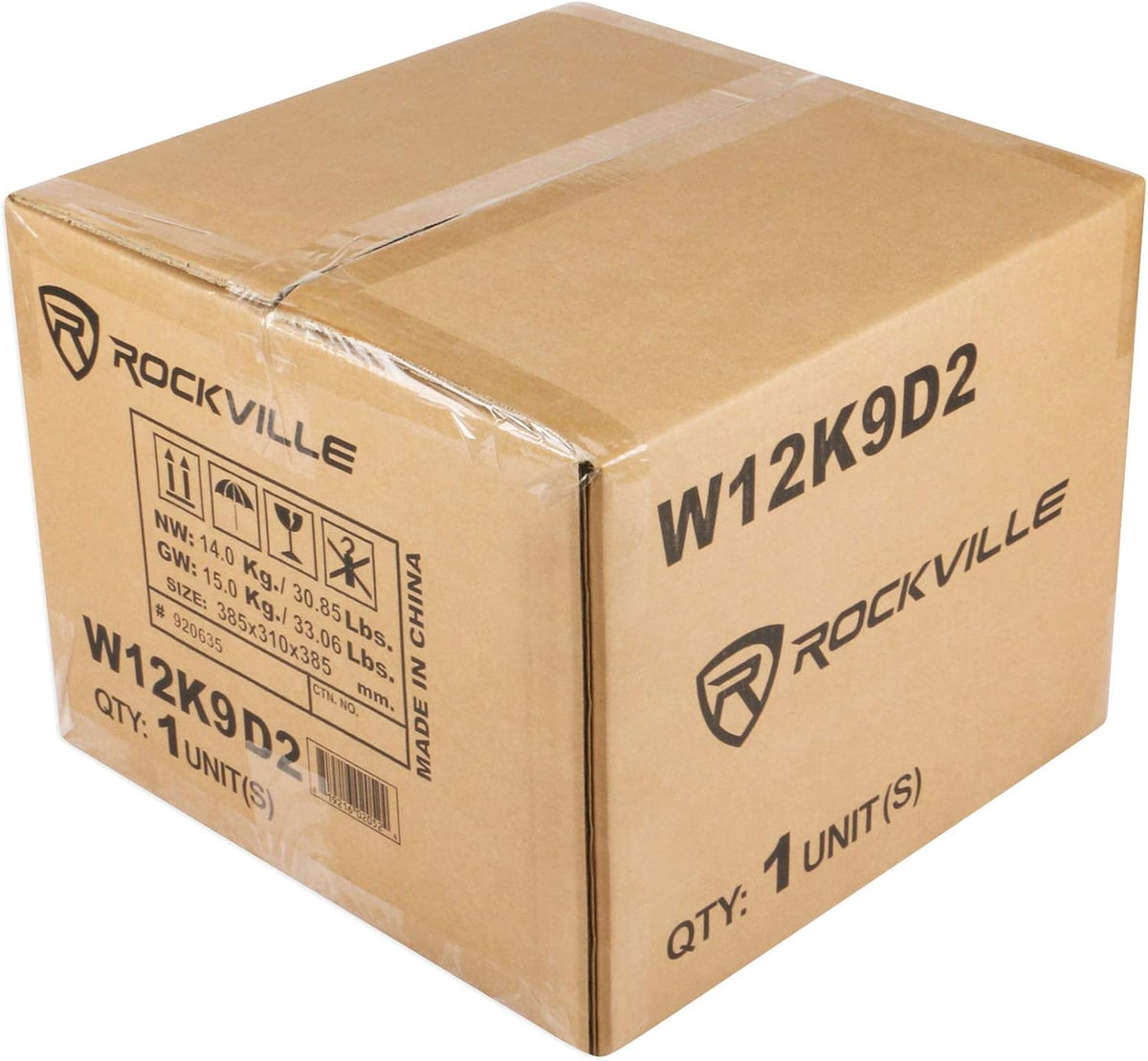 12 8000 Watt Car Subwoofers + Sealed Sub Box Enclosure N29948