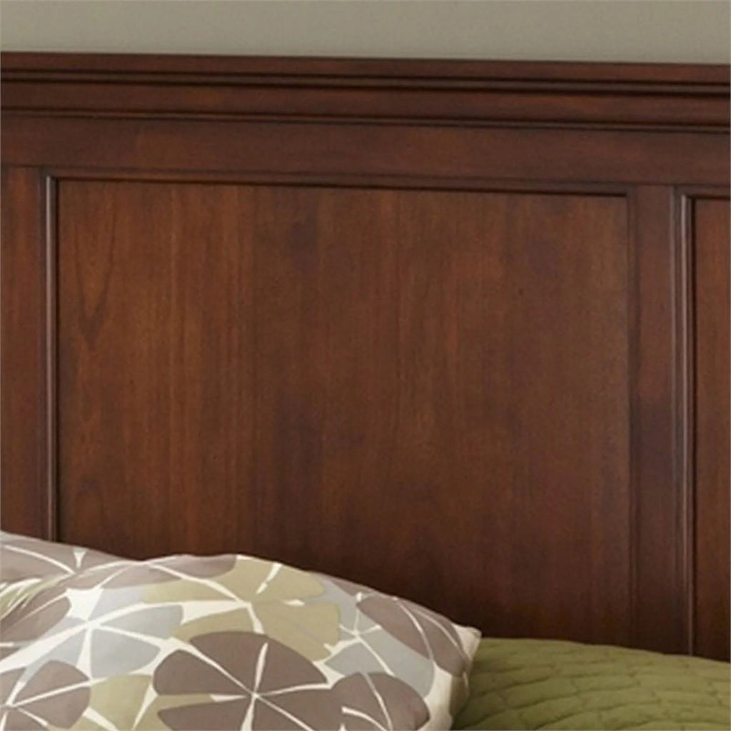 Brown Wood King Headboard L142