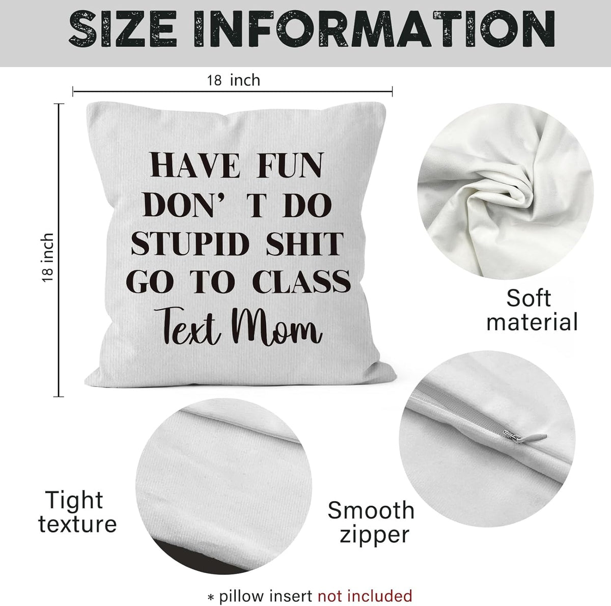 18x18 Square Throw Pillow Covers Q792