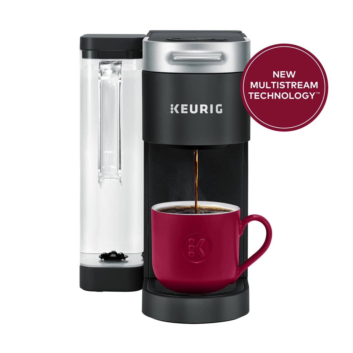 Black Single-Serve K-Cup Pod Coffee Maker Y93906