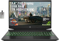 15.6" FHD Gaming Laptop, AMD Ryzen 5-4600H, 32GB RAM, 1TB HDD+1TB SSD, GeForce GTX 1650, Black V5033