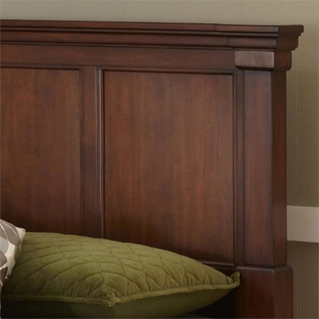 Brown Wood King Headboard L142