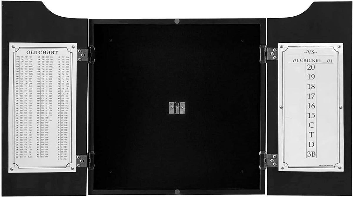 Black Dart Board Cabinet Q672861