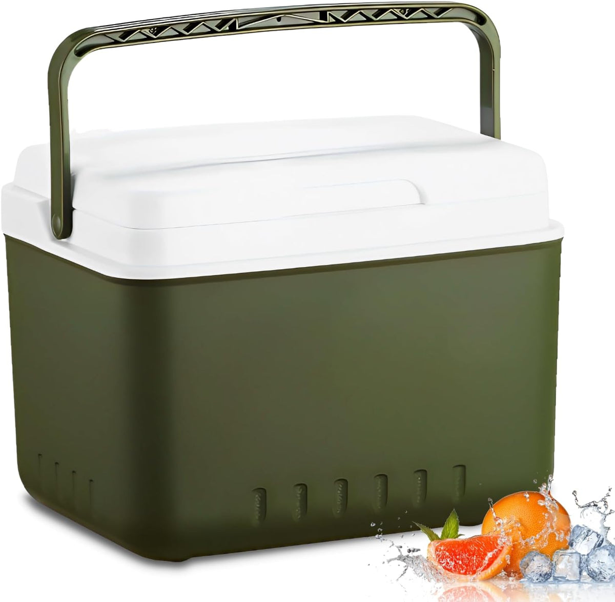 6 Quart Portable Hard Shell Insulated Cooler K900581