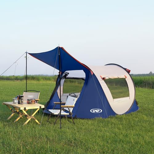 3 Person Instant Pop Up Camping Tent with Carrying Bag F9430