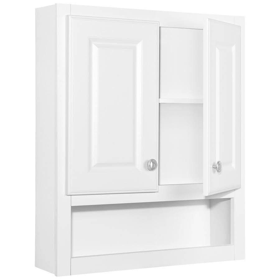 White Bathroom Wall Cabinet K75678