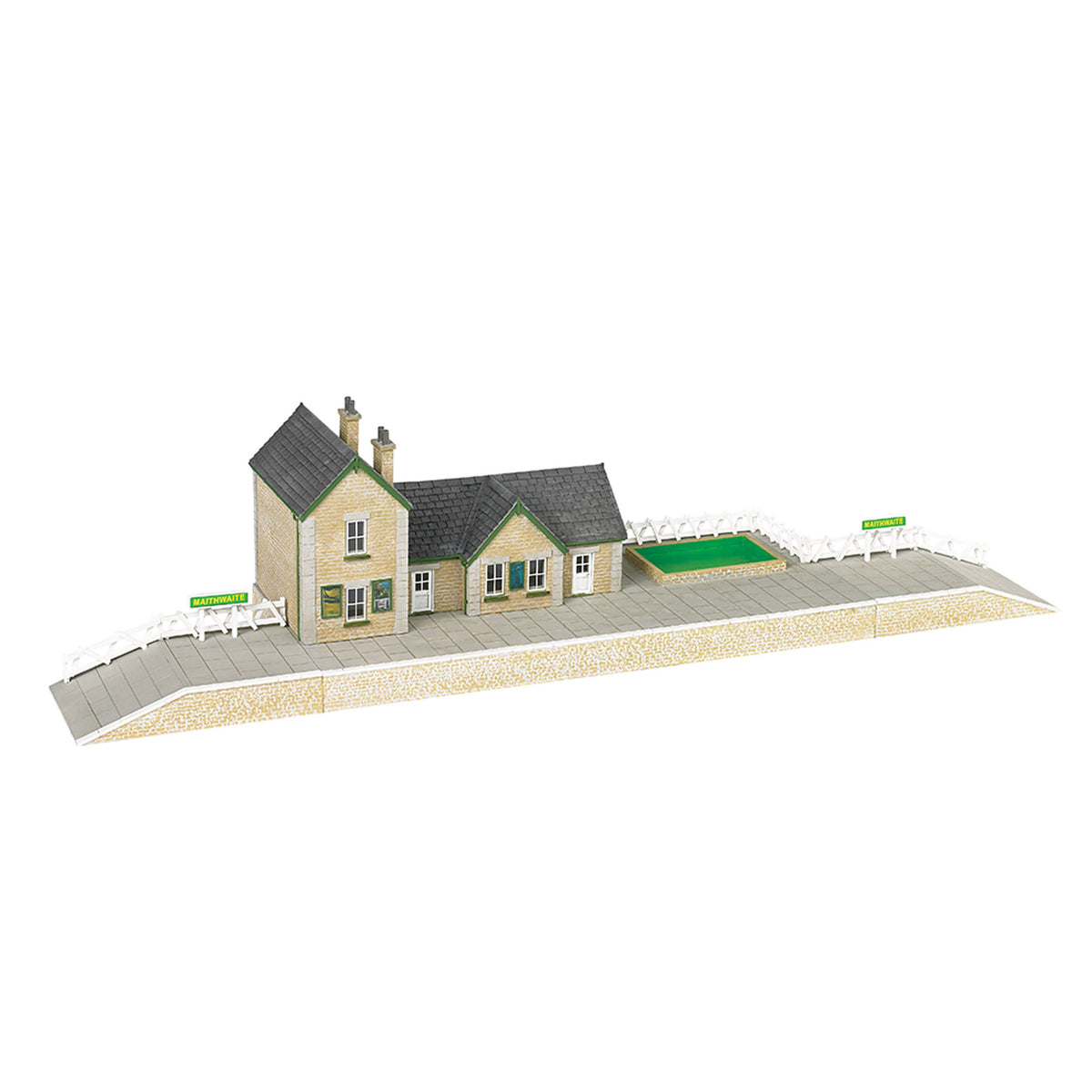 HO Scale Multicolor Resin Building Scenery Item Q799080