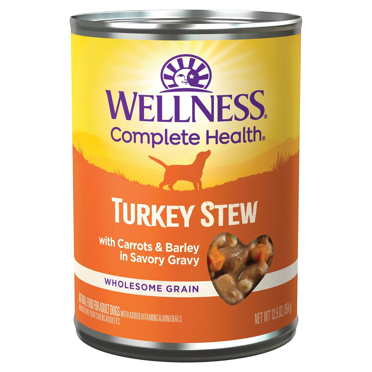 Natural Canned Dog Food Turkey Stew 12.5 Ounce Pack of 12 G918427