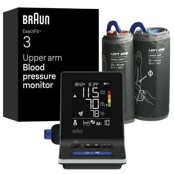 Upper Arm Blood Pressure Monitor with 2 Cuff Sizes T66597