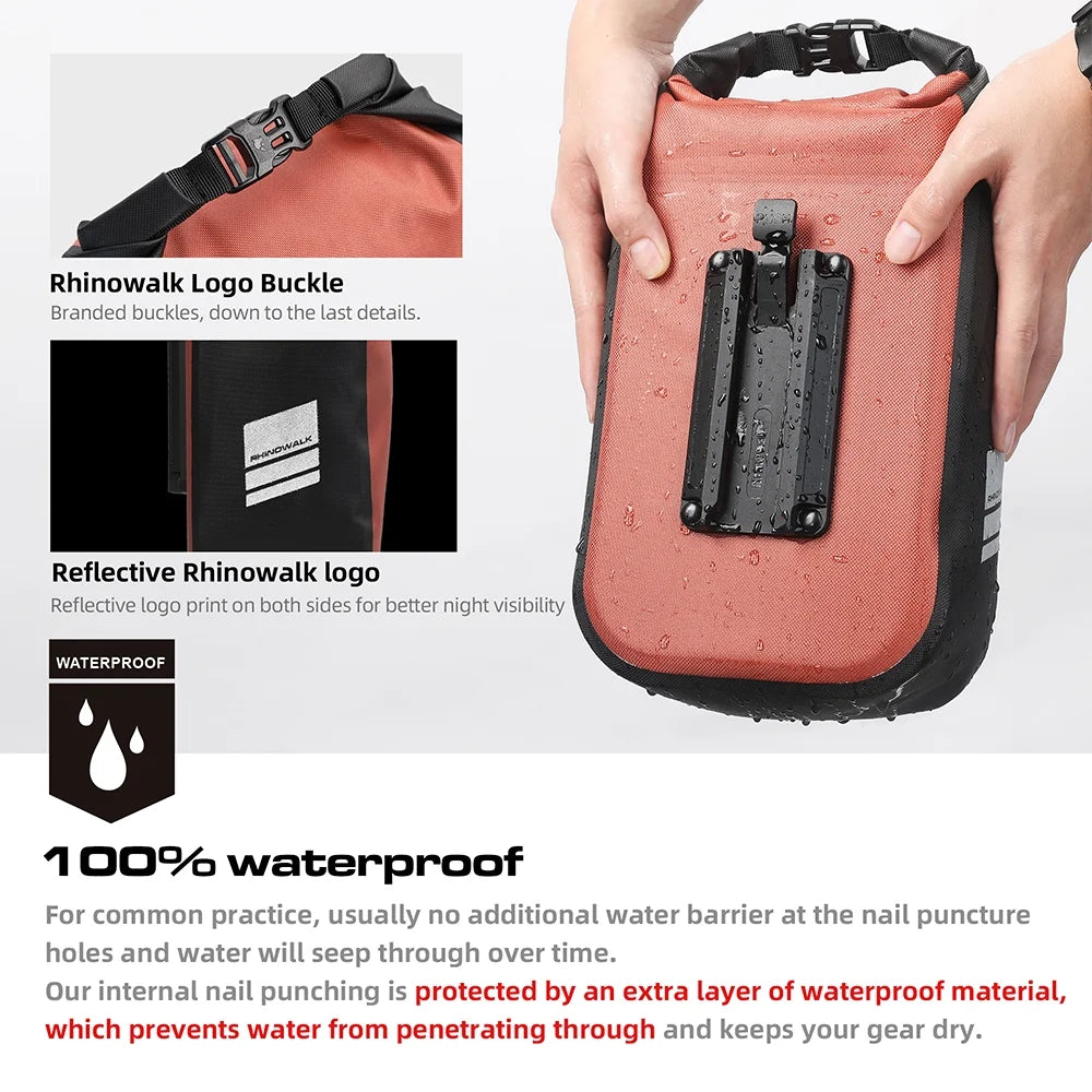 4L Bike Front Fork Bag Waterproof Cycling Bag R573415