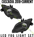 Fog Light Set for Freightliner Cascadia 2018 2019 2020 Driver & Passenger Q52971
