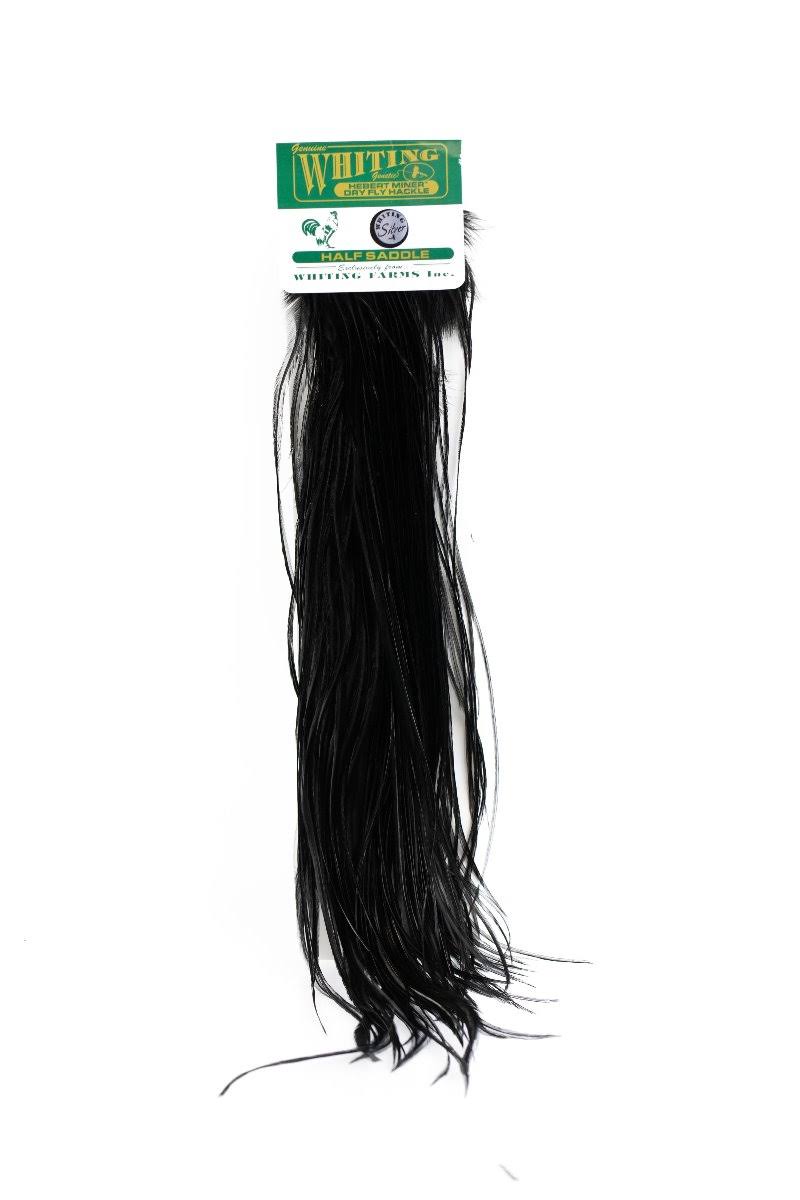 Hackle 1/2 Saddle - Dark Gray Dun W222197