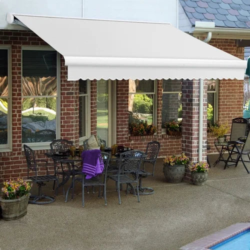 Motorized Retractable Awning with Remote K6944