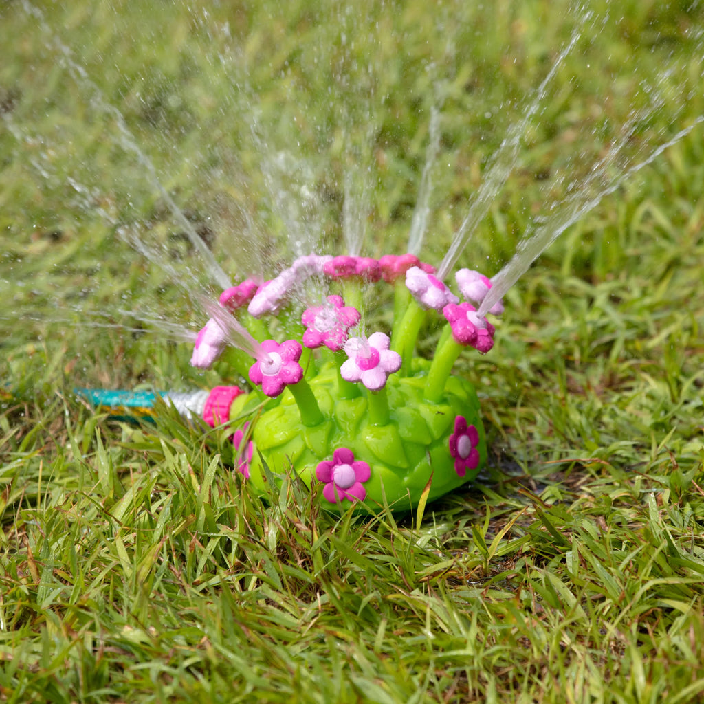 Flower Sprinkler Toy With Hose Attachment O853498