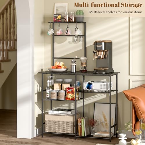 6-Tier Kitchen Baker's Rack with Storage Y57731