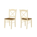 Wooden Transitional Dining Chairs, 2-Piece M983550