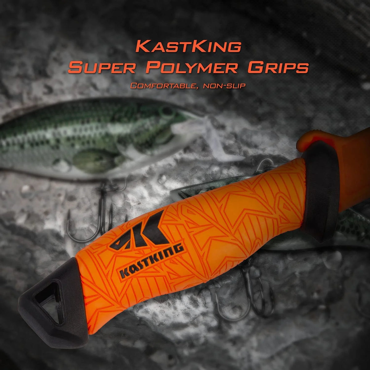 Fillet Knife and Bait Knife, Stainless-Steel Blade, Non-Slip Handles with Sheath R949153
