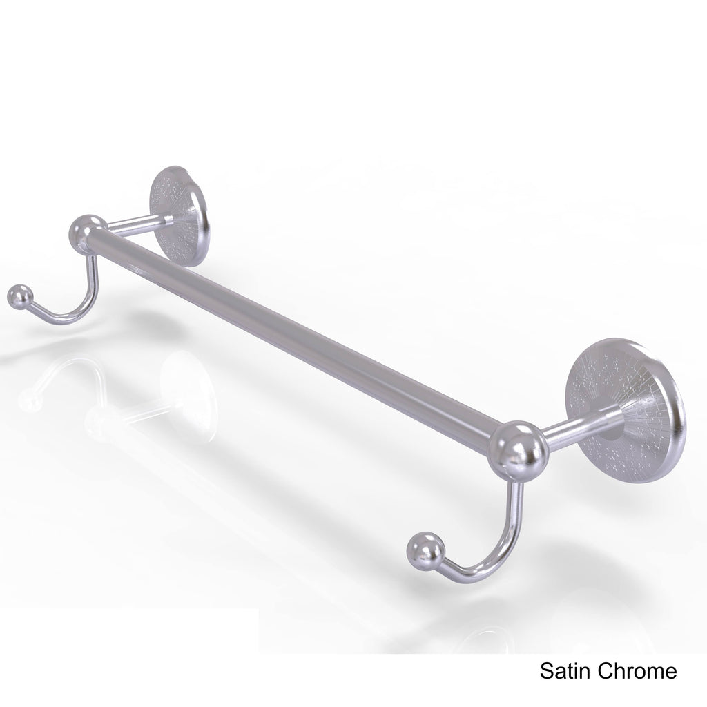 24 inch Towel Bar with Integrated Hooks T94151