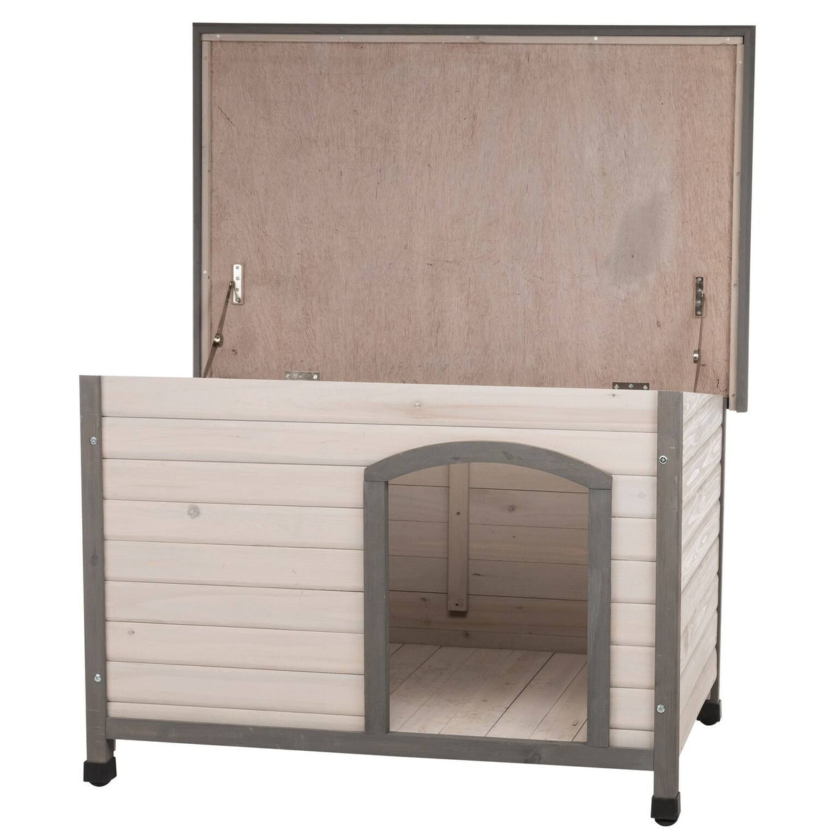 Gray Large Dog House V948503