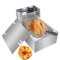 6.3QT 2500W Stainless Steel Electric Deep Fryer K52746