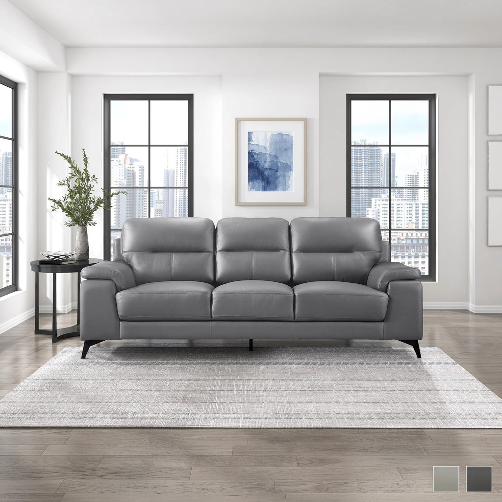 Contemporary Leather Sofa T5150