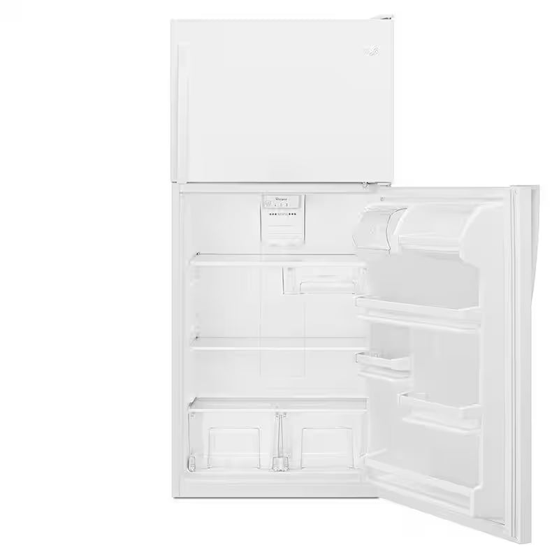 Top Freezer Refrigerator in White N2593