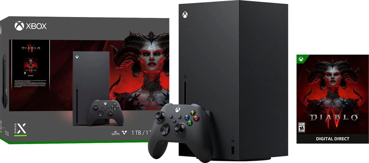 Xbox Series X 1TB SSD Video Gaming Console with Wireless Controller Q535